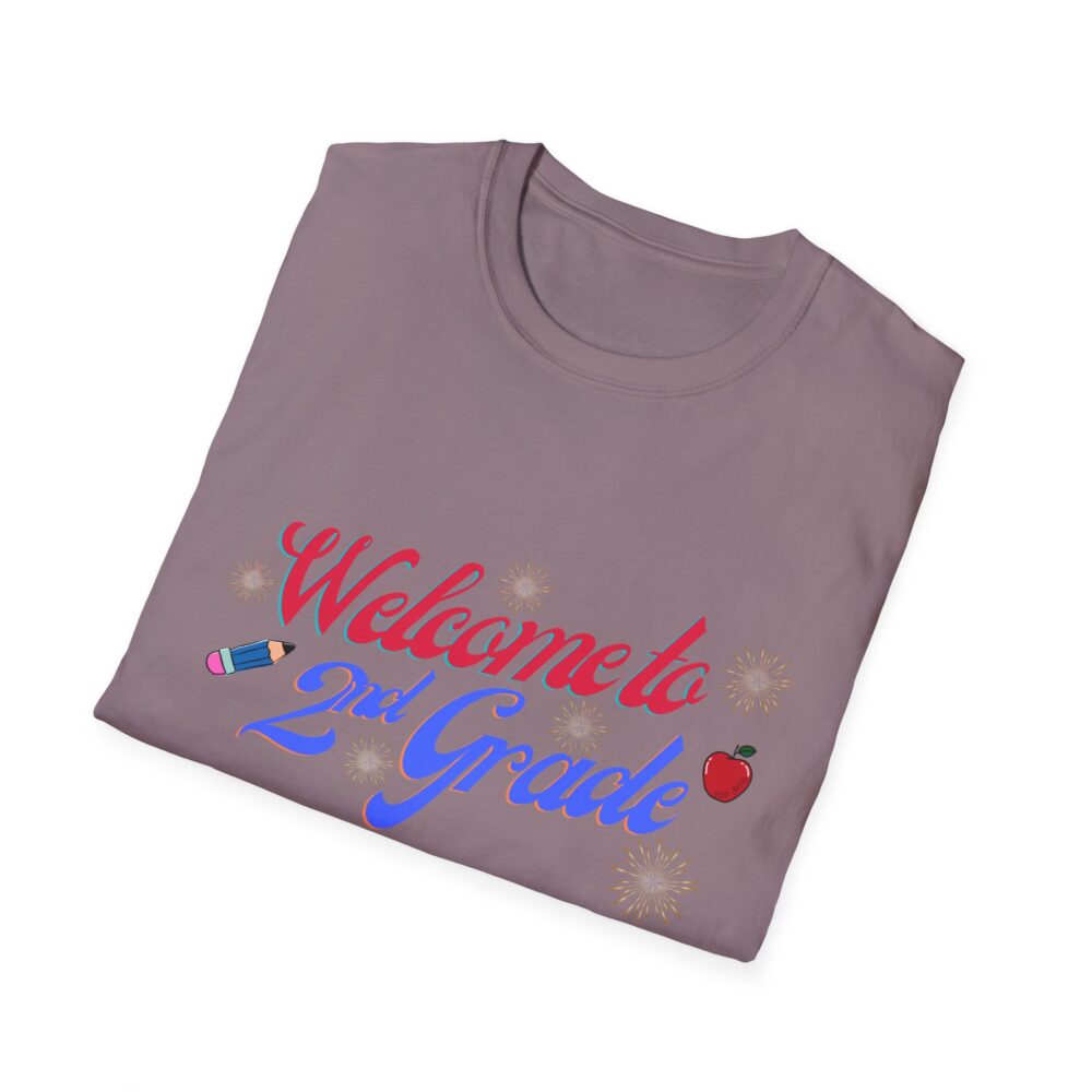 Welcome to 2nd Grade - Unisex Soft style T-Shirt - Image 28