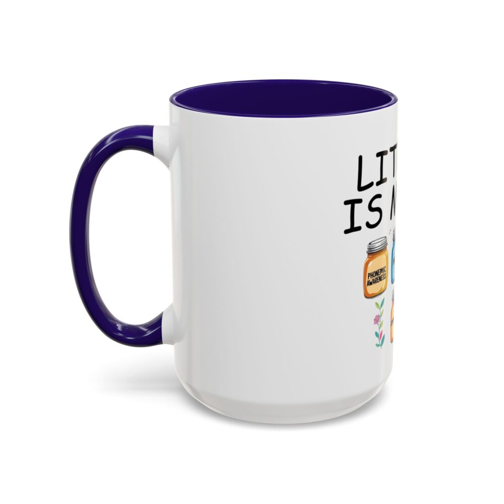 Literacy is My Jam - Colorful Mugs (11oz, 15oz) - Image 36