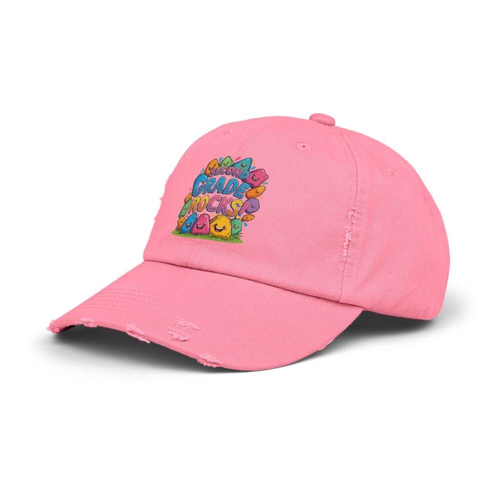 Second Grade Rocks, Unisex Adjustable Baseball Cap - Image 26