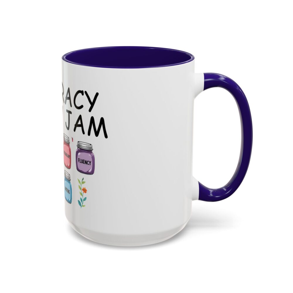Literacy is My Jam - Colorful Mugs (11oz, 15oz) - Image 34