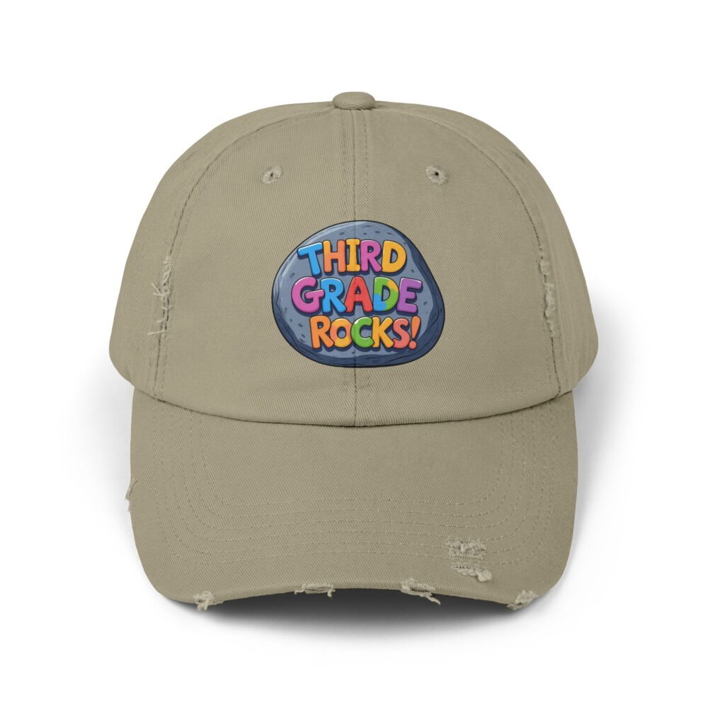Third Grade Rocks, Unisex Adjustable Baseball Cap - Image 13
