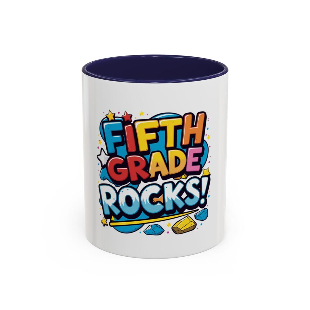 Fifth Grade Rocks - Coffee Mug - Image 5