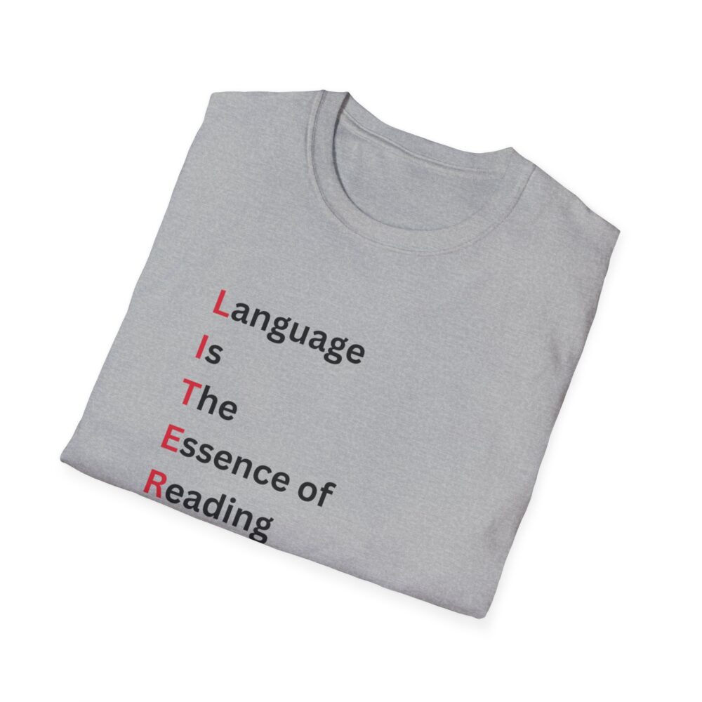 LITERACY - Unisex Soft style T-Shirt - Image 12