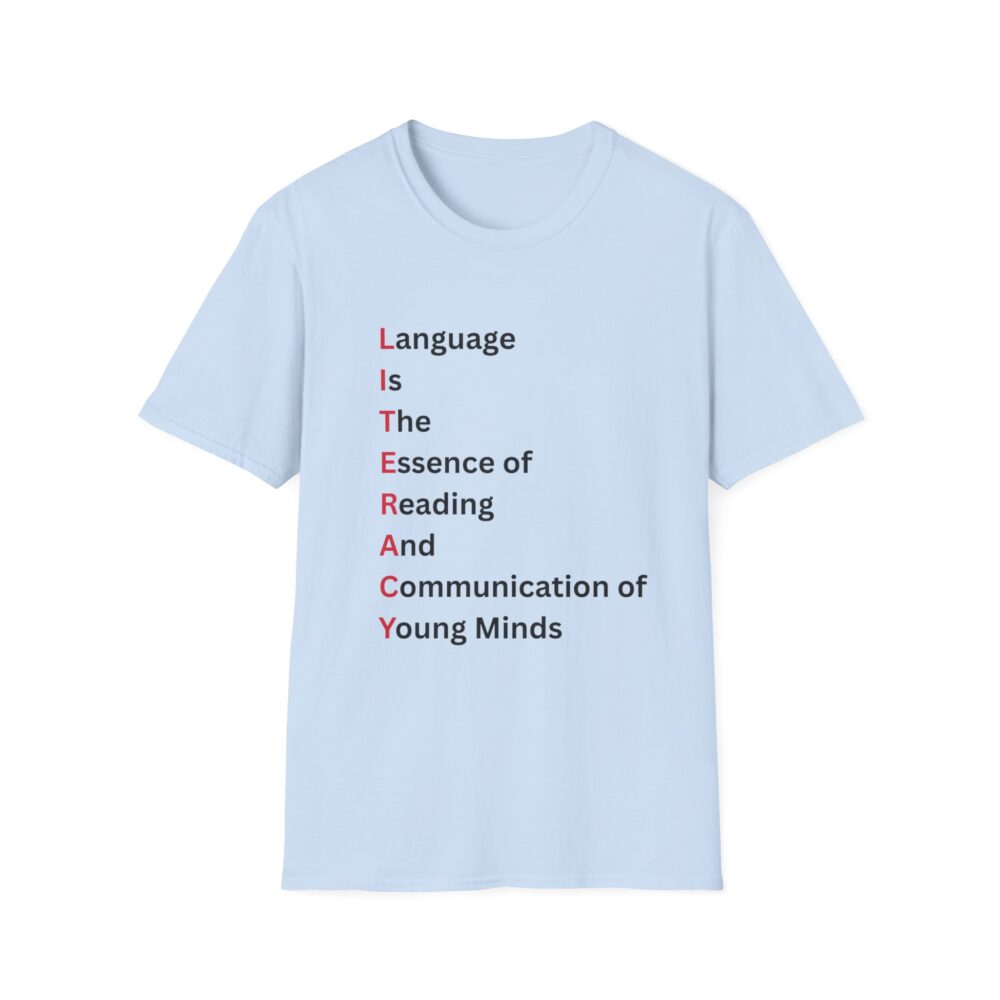 LITERACY - Unisex Soft style T-Shirt - Image 33
