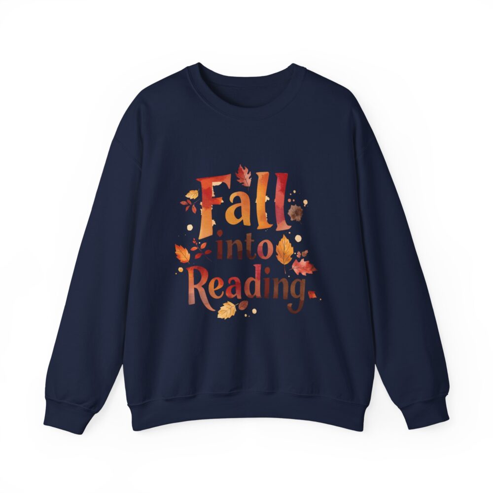 Fall Into Reading-Crewneck Sweatshirt - Image 41