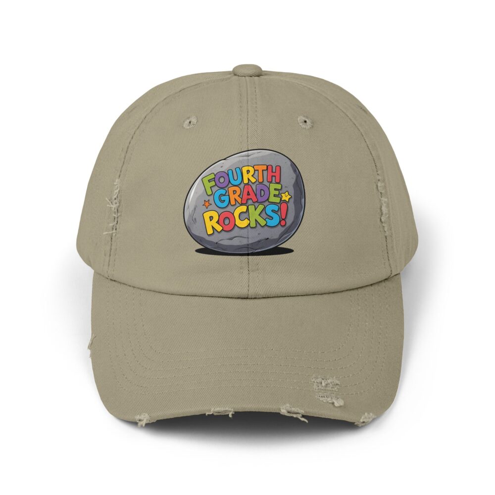 Fourth Grade Rocks, Unisex Adjustable Baseball Cap - Image 13