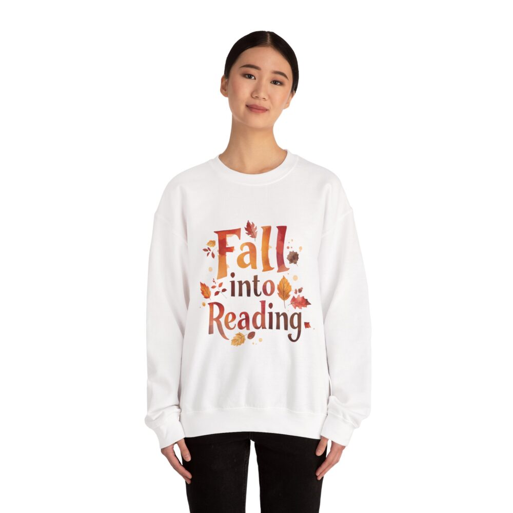 Fall Into Reading-Crewneck Sweatshirt - Image 4