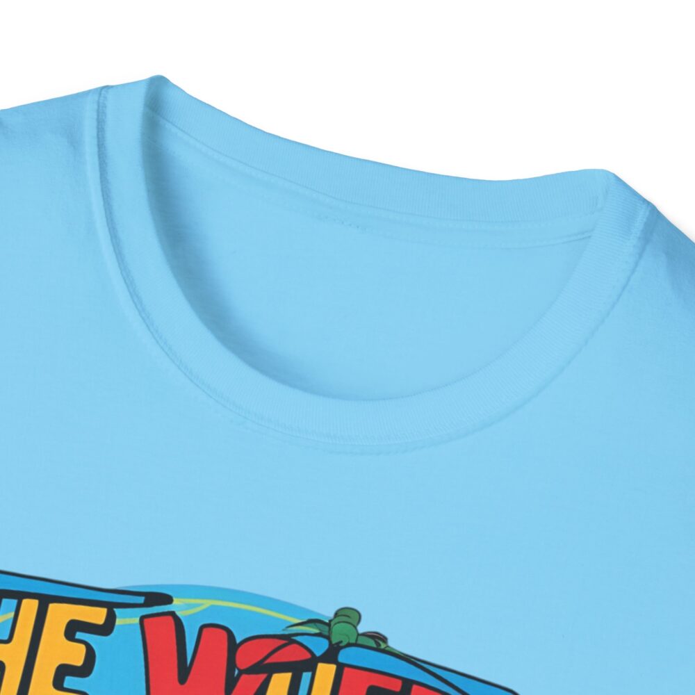 Wheels on the Bus Go Round and Round - Unisex Soft Style T-Shirt - Image 35