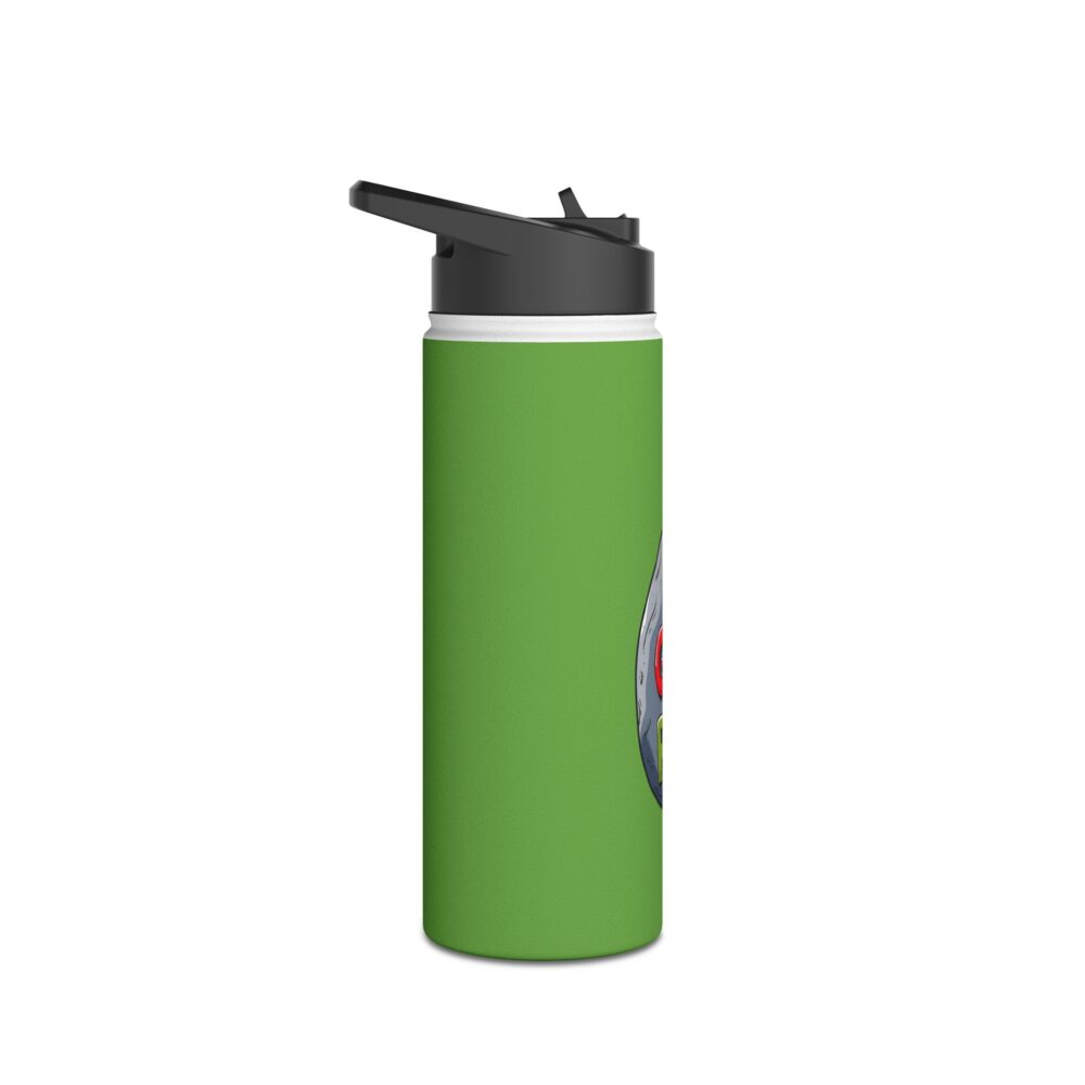 First Grade Rocks (green) - Stainless Steel Water Bottle - Image 7