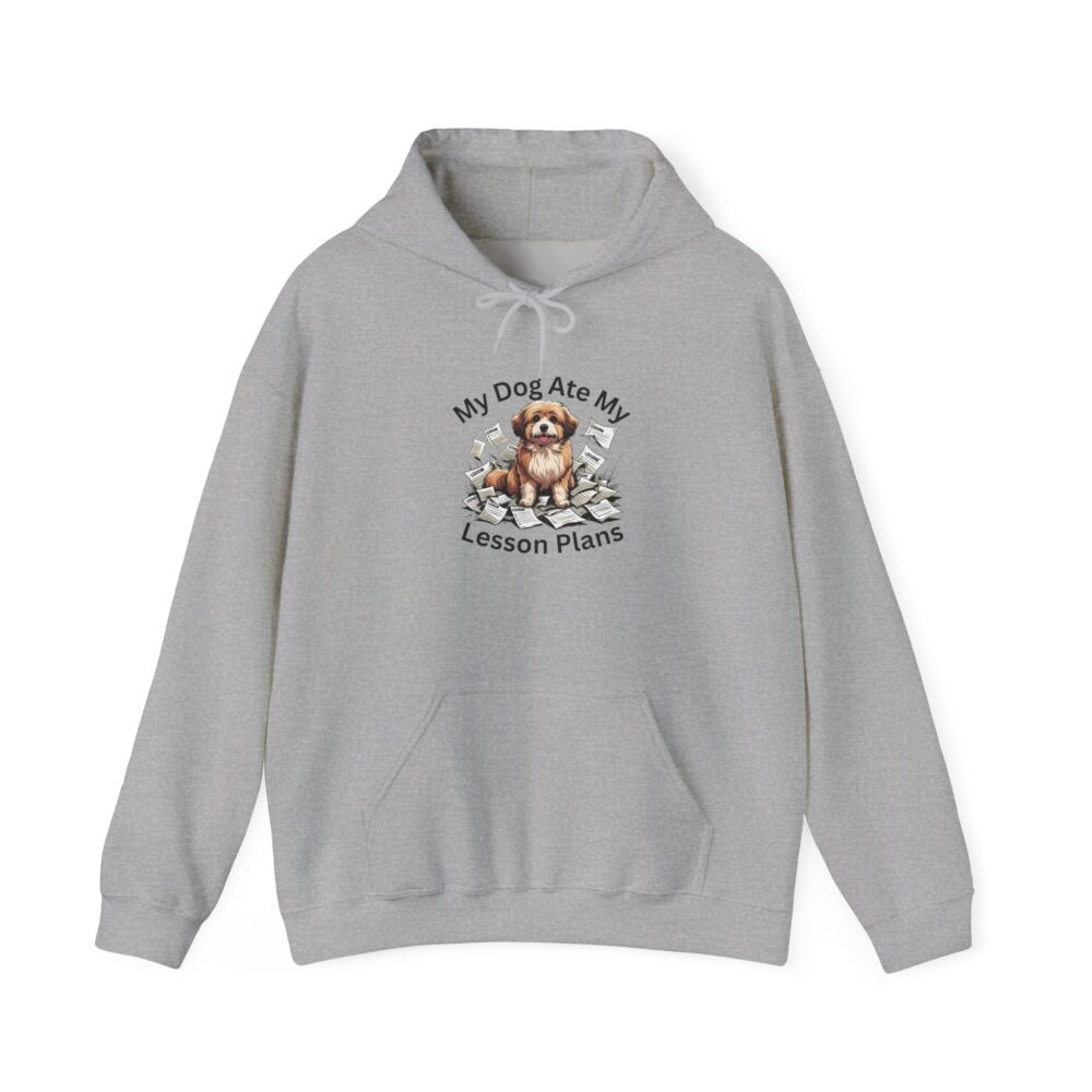 My Dog Ate My Lesson Plans - Unisex Hoodie - Image 9