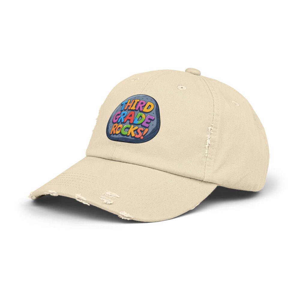 Third Grade Rocks, Unisex Adjustable Baseball Cap - Image 6