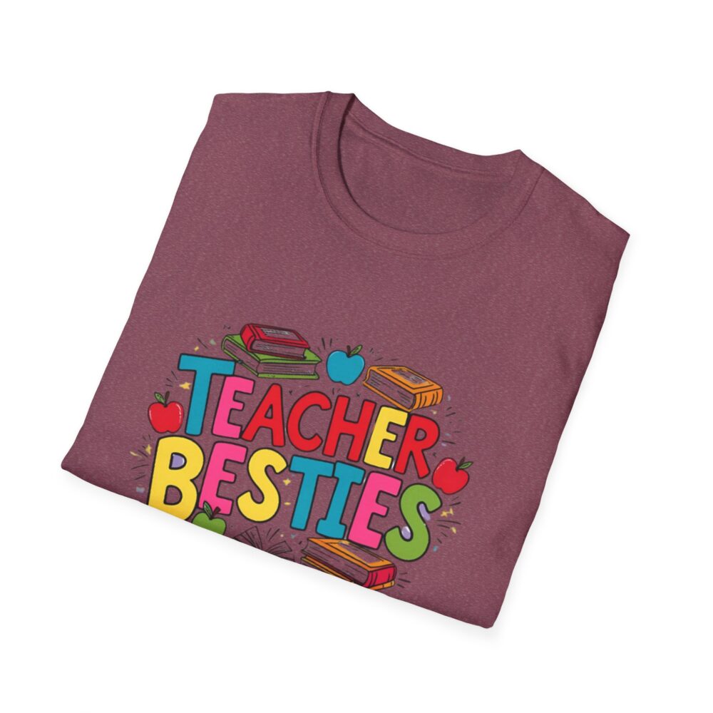 Teacher Besties - Unisex Soft style T-Shirt - Image 56