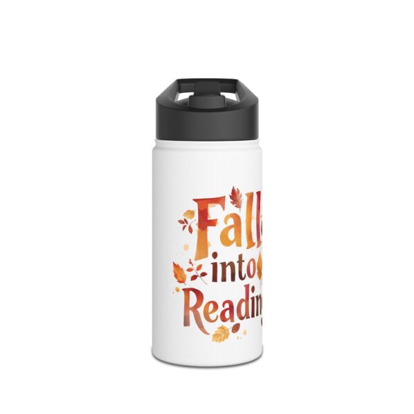 Fall Into Reading-Stainless Steel Water Bottle