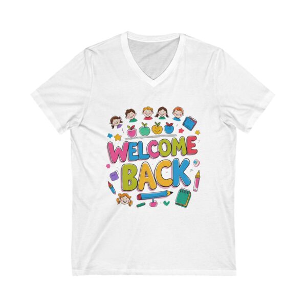 Welcome Back - Unisex V-Neck Tee