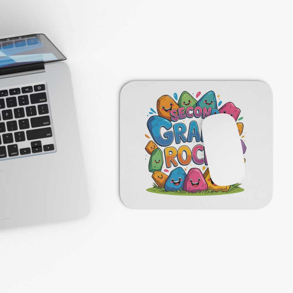 Second Grade Rocks - Mouse Pad - Image 4