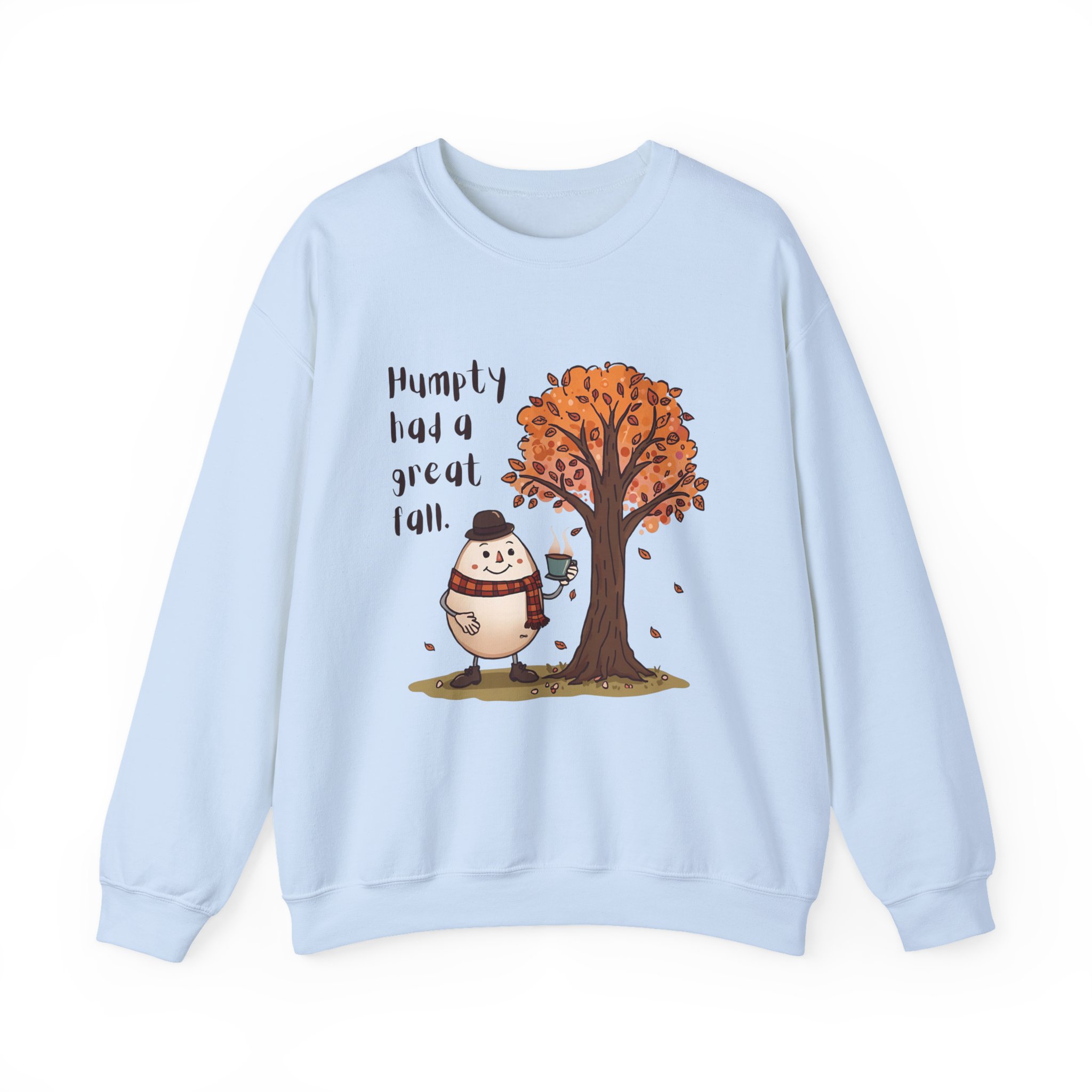 Humpty had a great Fall-Crewneck Sweatshirt - Image 37