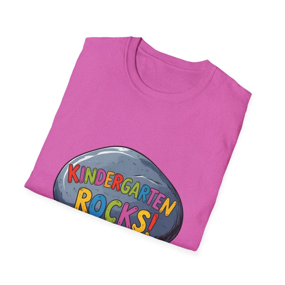 Kindergarten Rocks - Unisex Soft style T-Shirt - Image 56