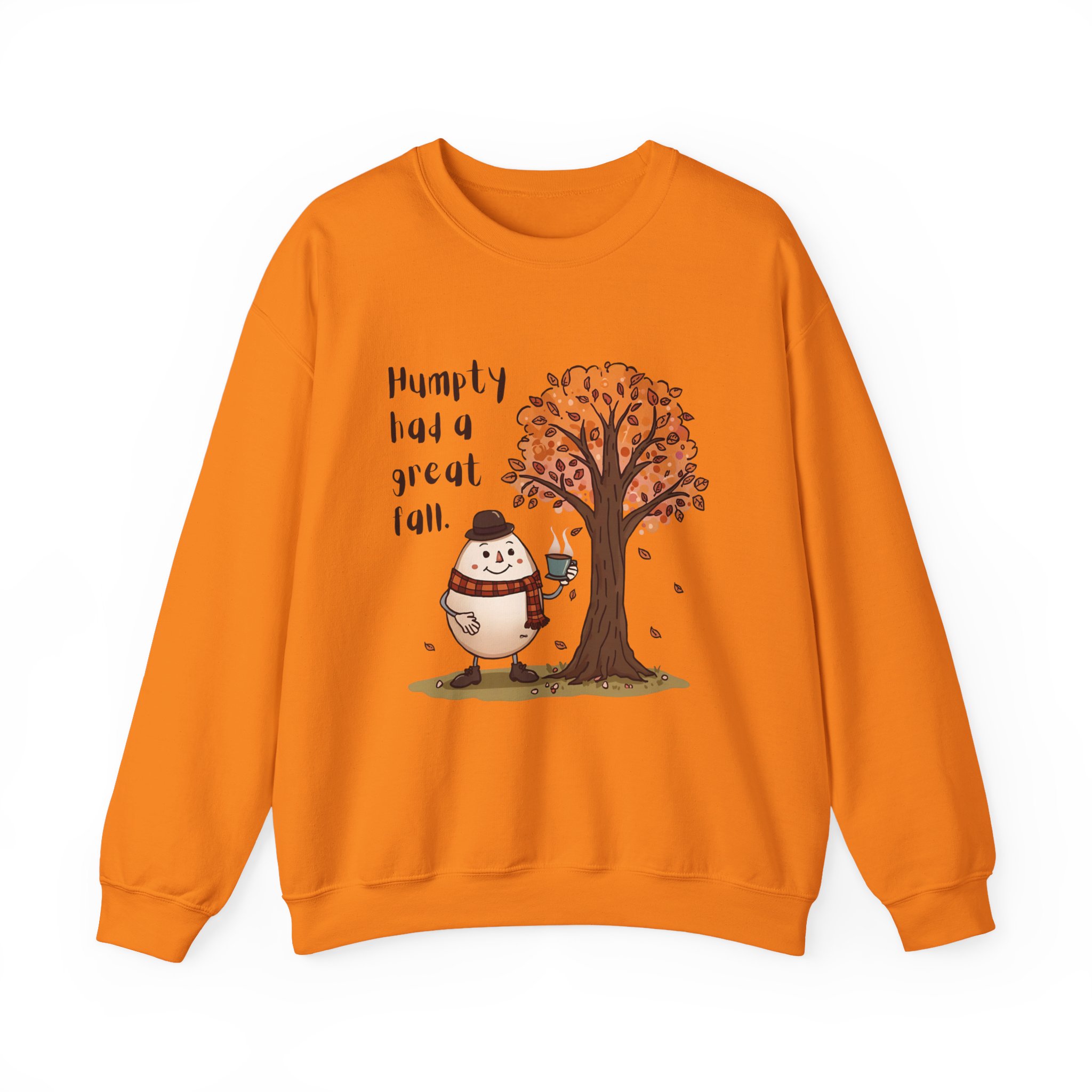 Humpty had a great Fall-Crewneck Sweatshirt - Image 25