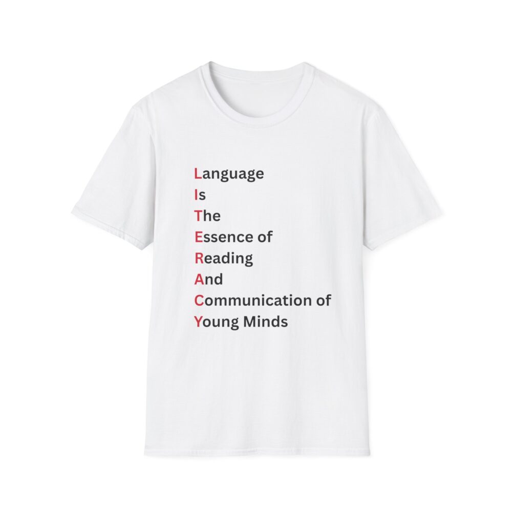 LITERACY - Unisex Soft style T-Shirt