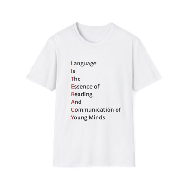 LITERACY - Unisex Soft style T-Shirt
