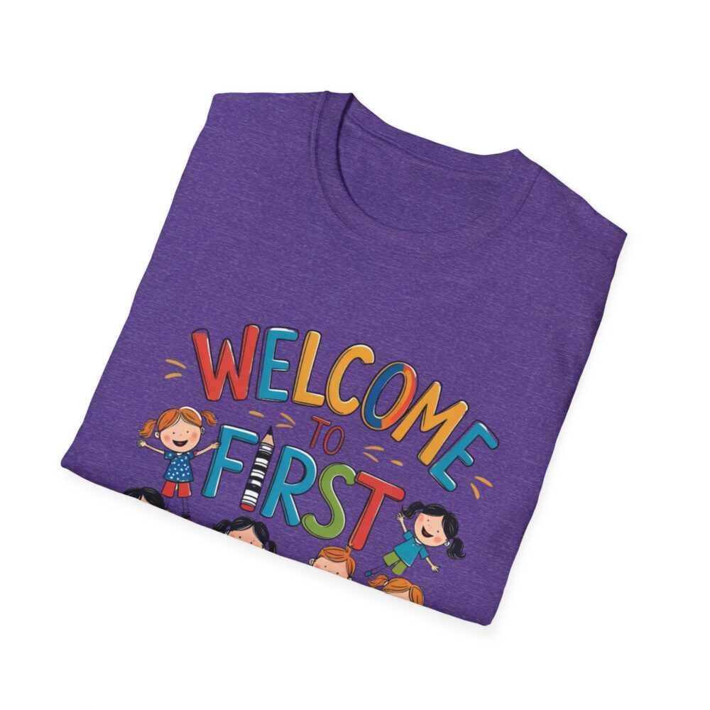 Welcome to First Grade - Unisex Soft style T-Shirt - Image 44