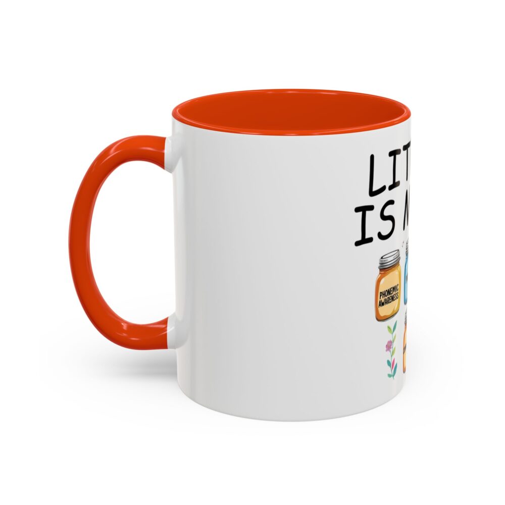Literacy is My Jam - Colorful Mugs (11oz, 15oz) - Image 20