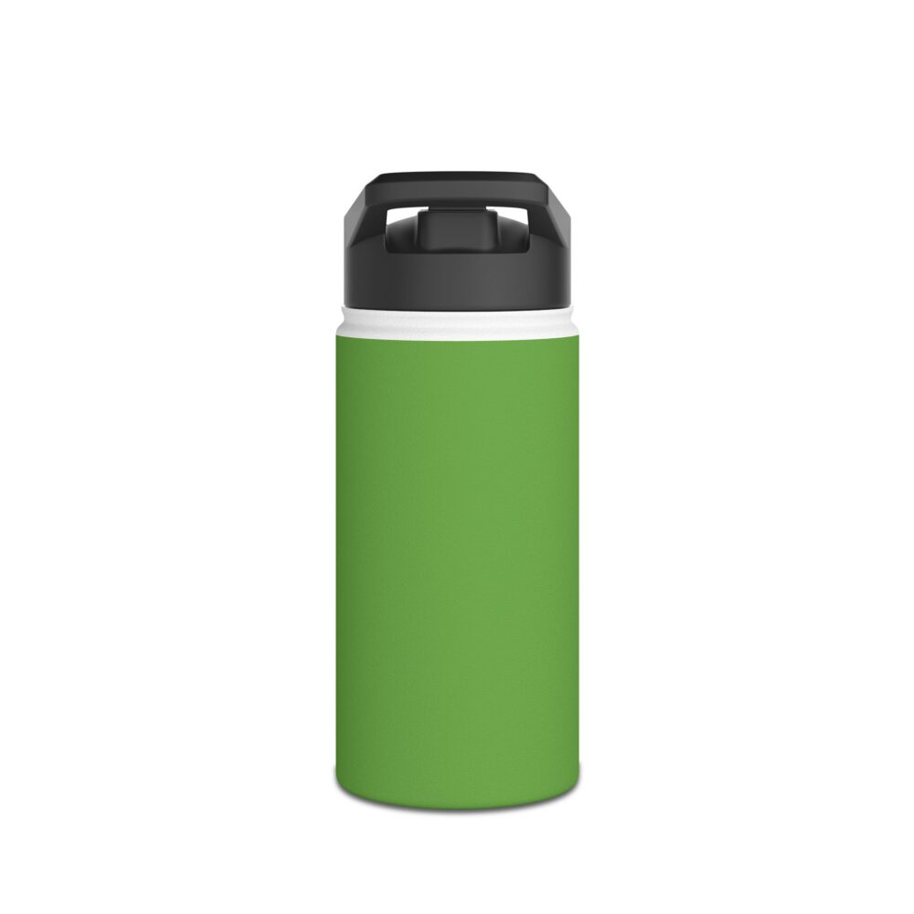 Third Grade Rocks (green) - Stainless Steel Water Bottle - Image 2
