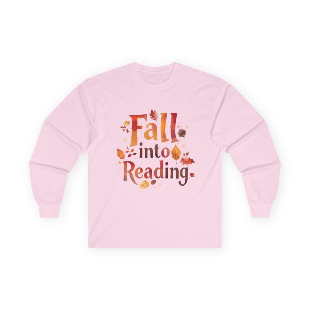 Fall Into Reading - Unisex Long Sleeve Tee - Image 28