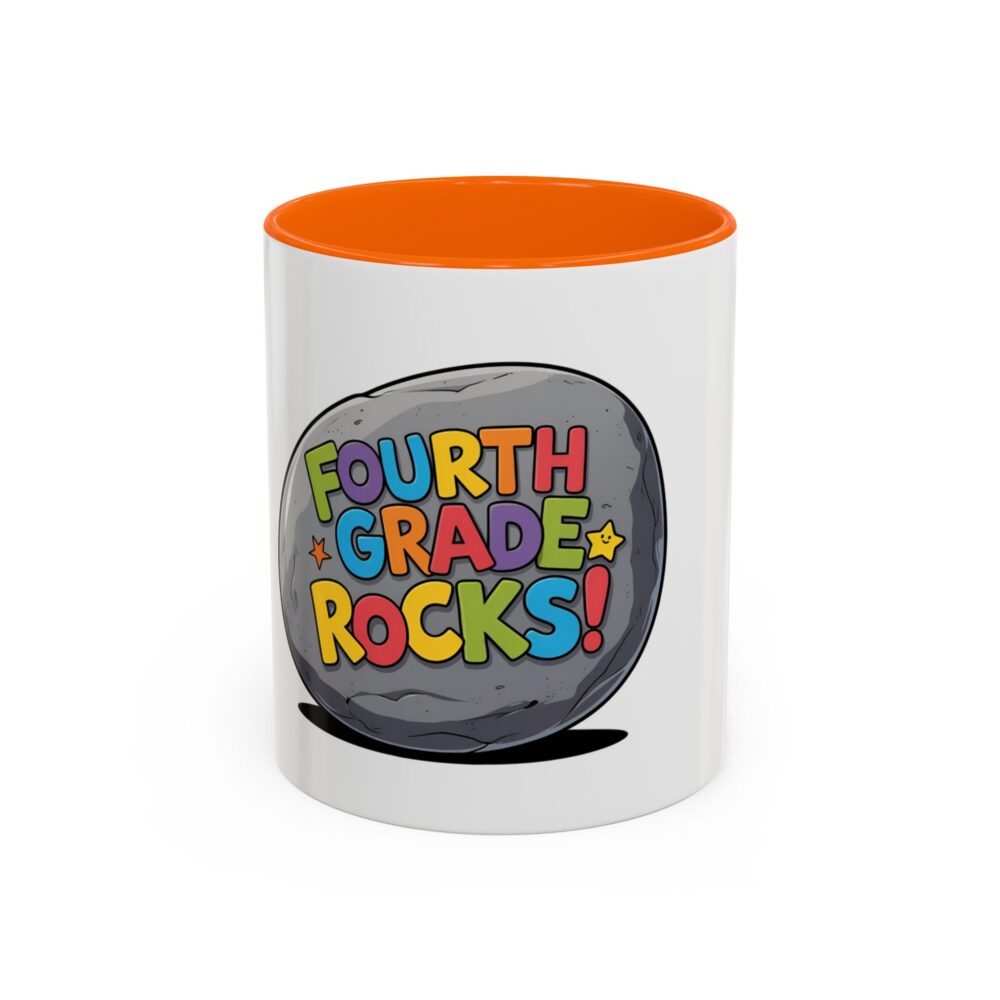 Fourth Grade Rocks - Coffee Mug - Image 41