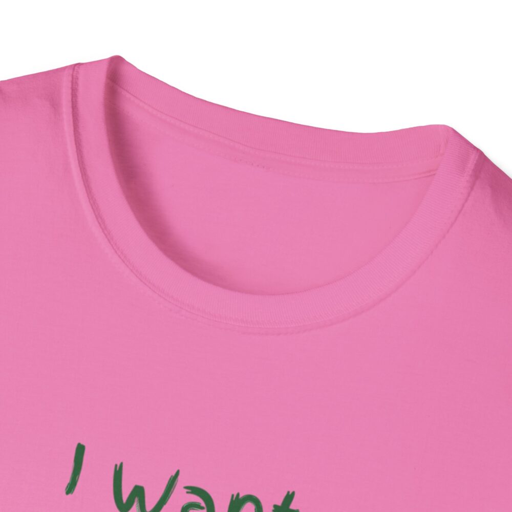 I Want to Be a Schwa! It's Never Stressed! - Unisex Soft Style T-Shirt - Image 51