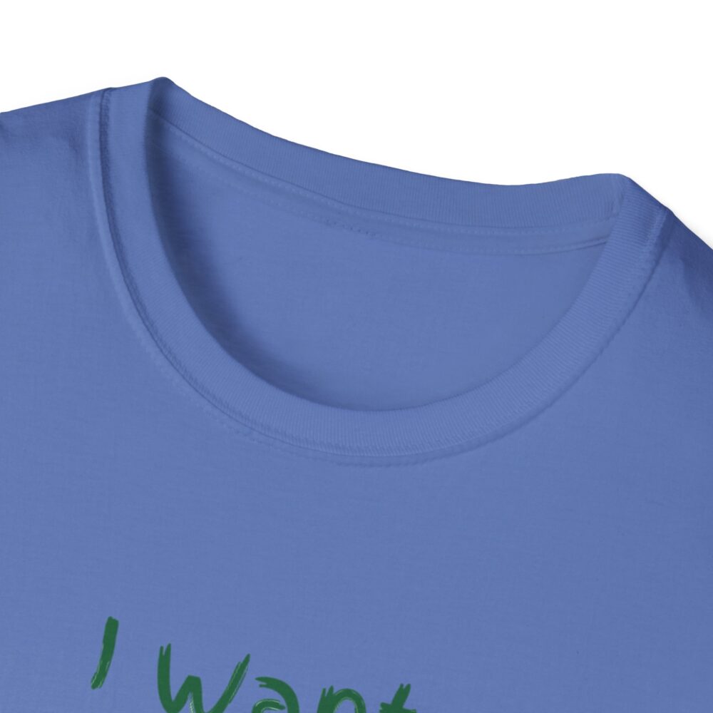 I Want to Be a Schwa! It's Never Stressed! - Unisex Soft Style T-Shirt - Image 31