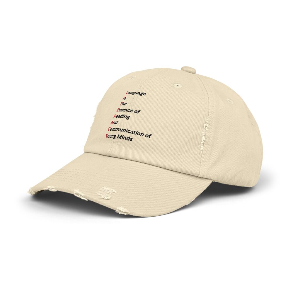 LITERACY, Unisex Adjustable Baseball Cap - Image 2