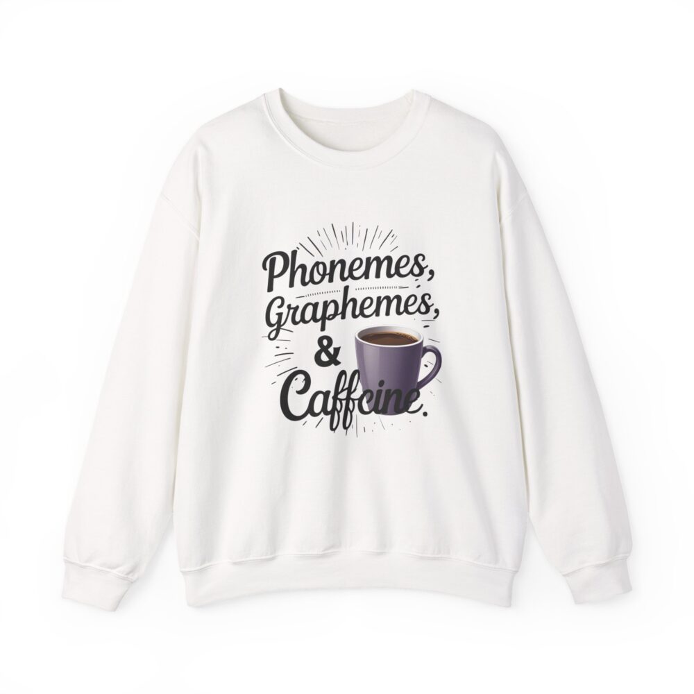 Caffeine & Phonemes Crewneck Sweatshirt |