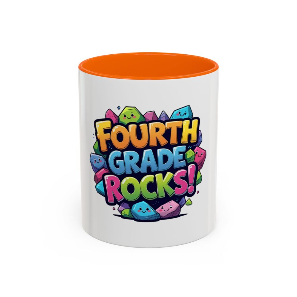 Fourth Grade Rocks - Coffee Mug - Image 41