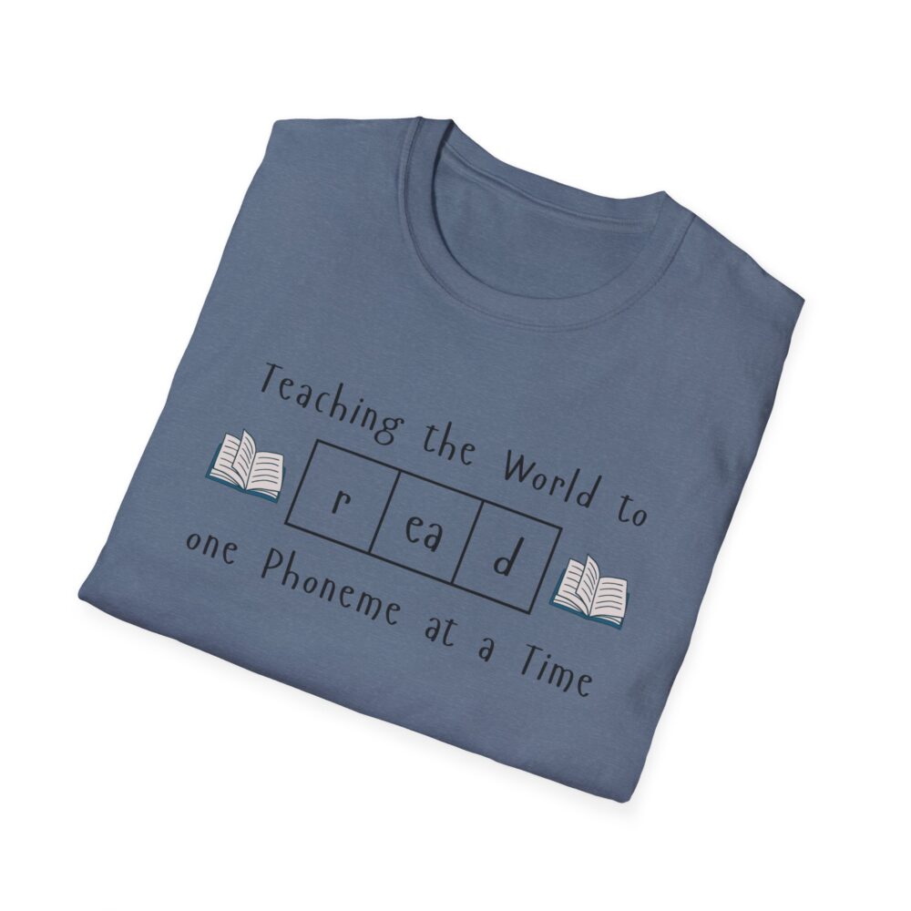 Teaching the World to "Read" One Phoneme at a Time - Unisex Soft style T-Shirt - Image 48
