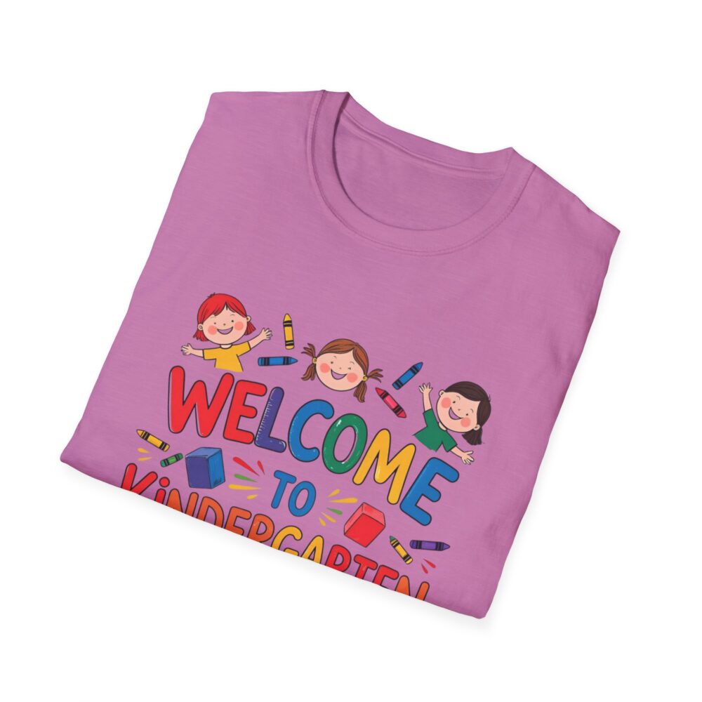 Welcome to Kindergarten - Unisex Soft style T-Shirt - Image 44