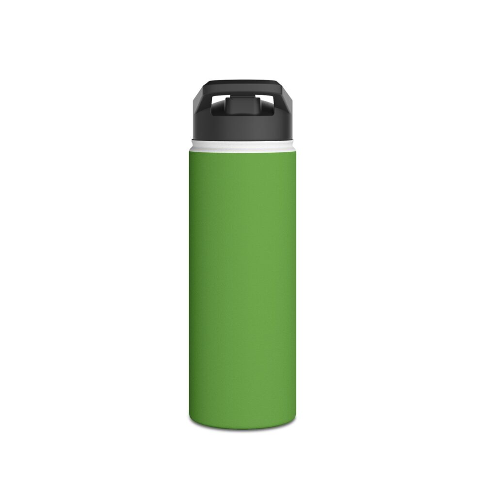 Third Grade Rocks (green) - Stainless Steel Water Bottle - Image 6