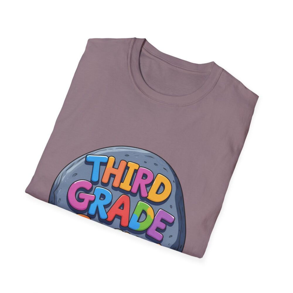 Third Grade Rocks - Unisex Soft style T-Shirt - Image 52