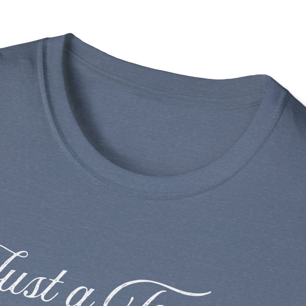 Just a Teacher Who Loves Jesus (White Print) - Unisex Soft style T-Shirt - Image 35