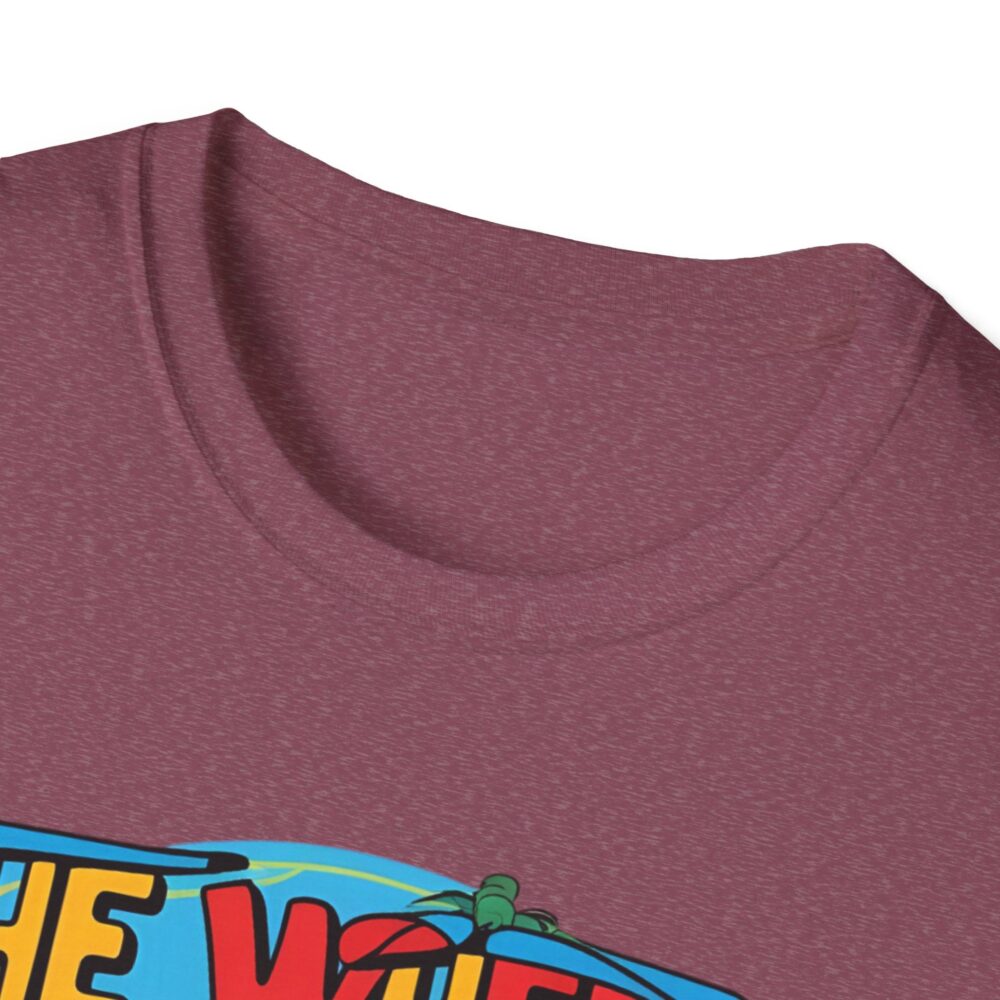 Wheels on the Bus Go Round and Round - Unisex Soft Style T-Shirt - Image 55