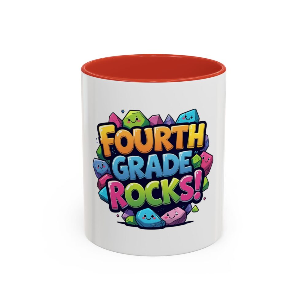 Fourth Grade Rocks - Coffee Mug - Image 13