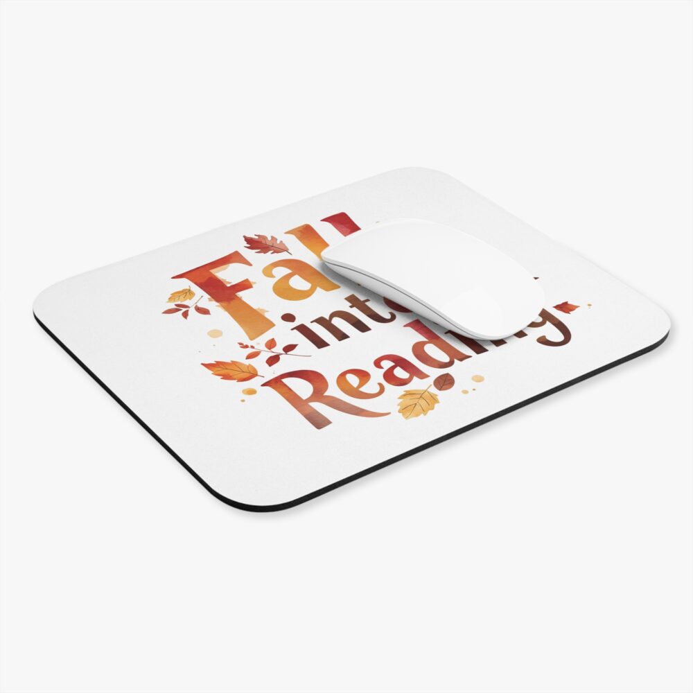 Fall Into Reading - Mouse Pad - Image 3