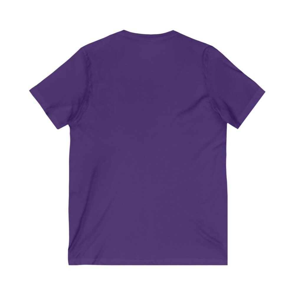 Fall Into Reading - Unisex V-Neck Tee - Image 14
