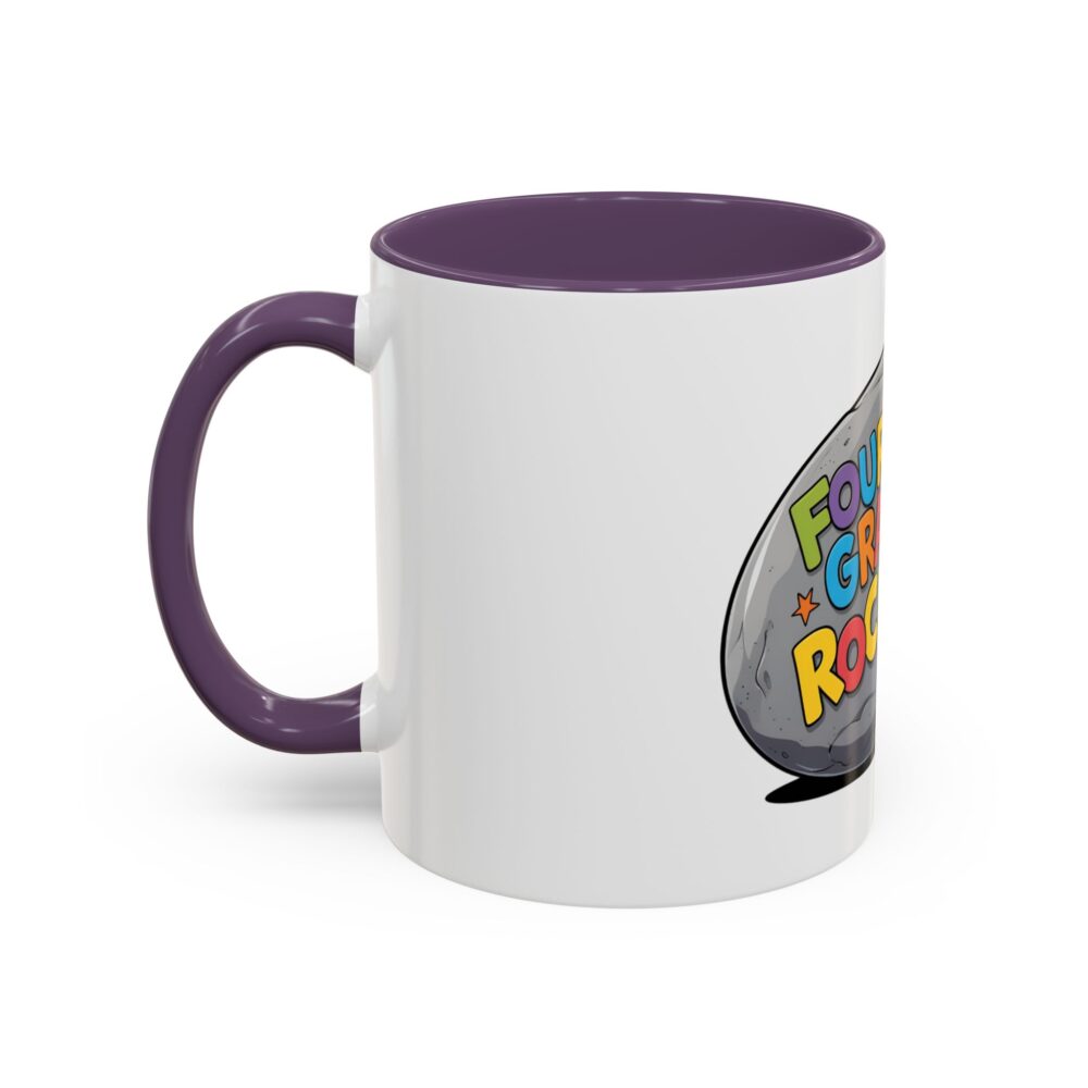 Fourth Grade Rocks - Coffee Mug - Image 47