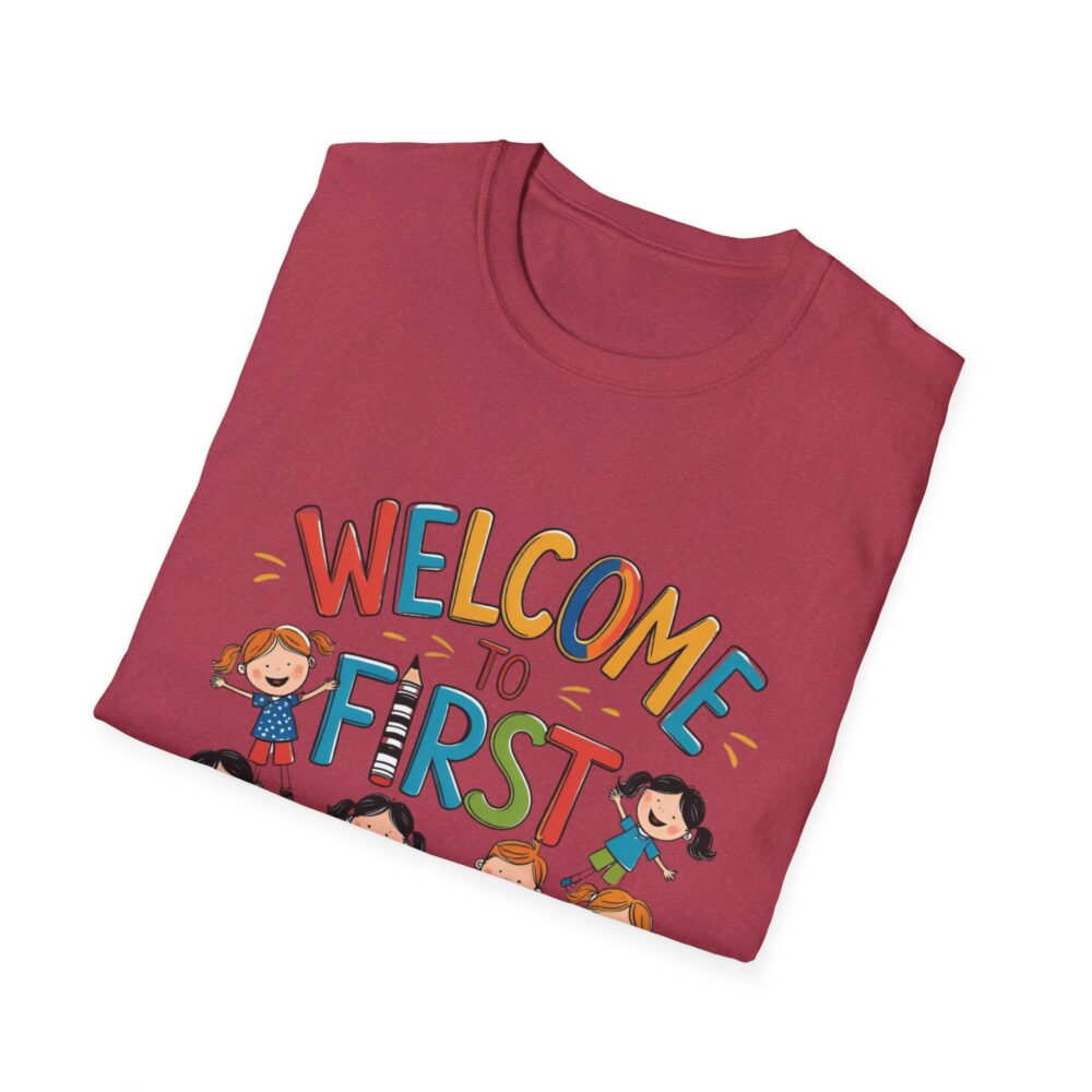 Welcome to First Grade - Unisex Soft style T-Shirt - Image 60
