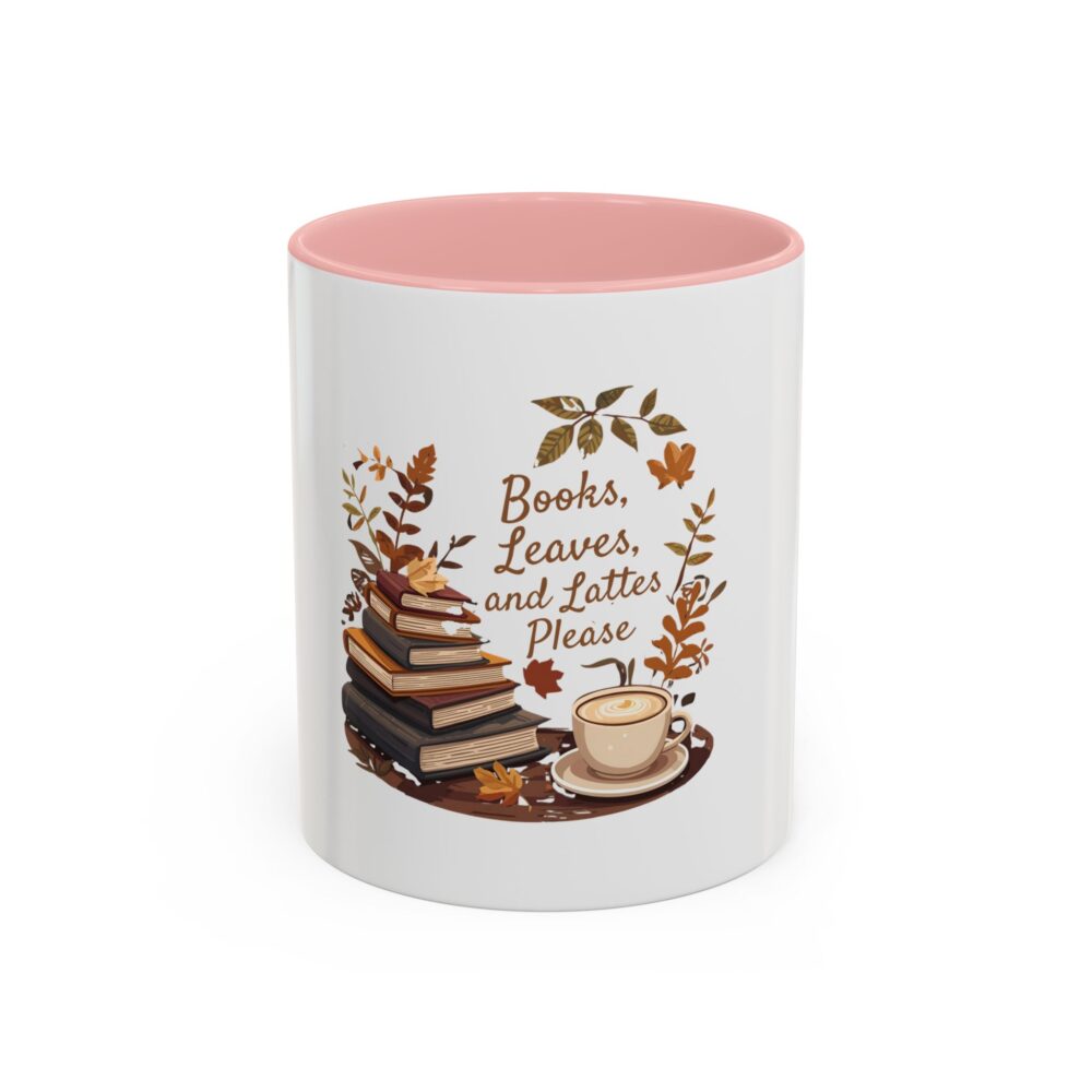 Books, Leaves, and Lattes Please - Coffee Mug - Image 9