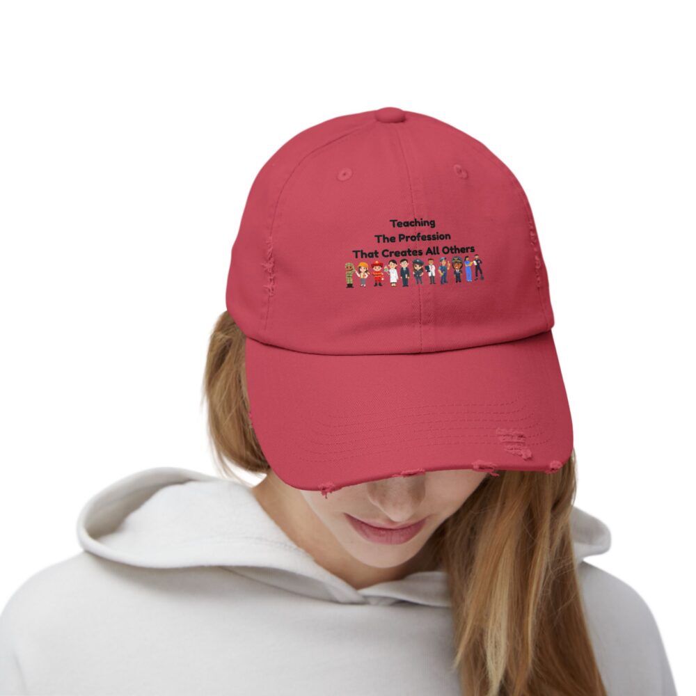 Teaching The Profession That Creates All Others-Unisex Adjustable Baseball Cap - Image 28