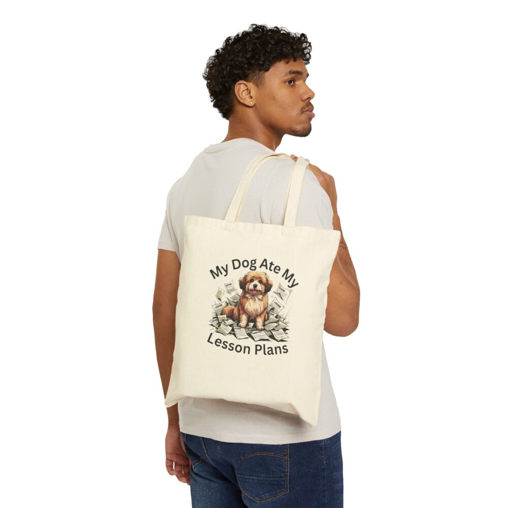 My Dog Ate My Lesson Plans - Tote Bag - Image 3