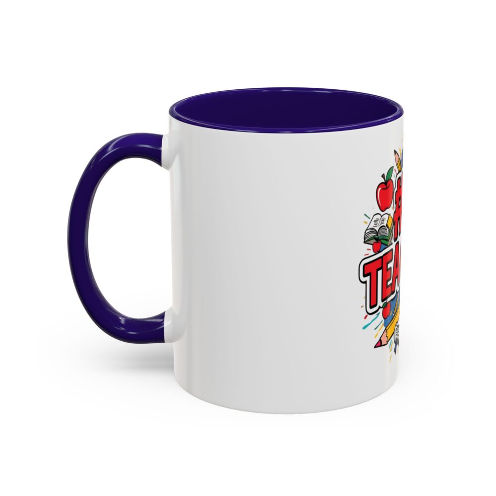 #1 Teacher - Colorful Mugs (11oz, 15oz) - Image 8