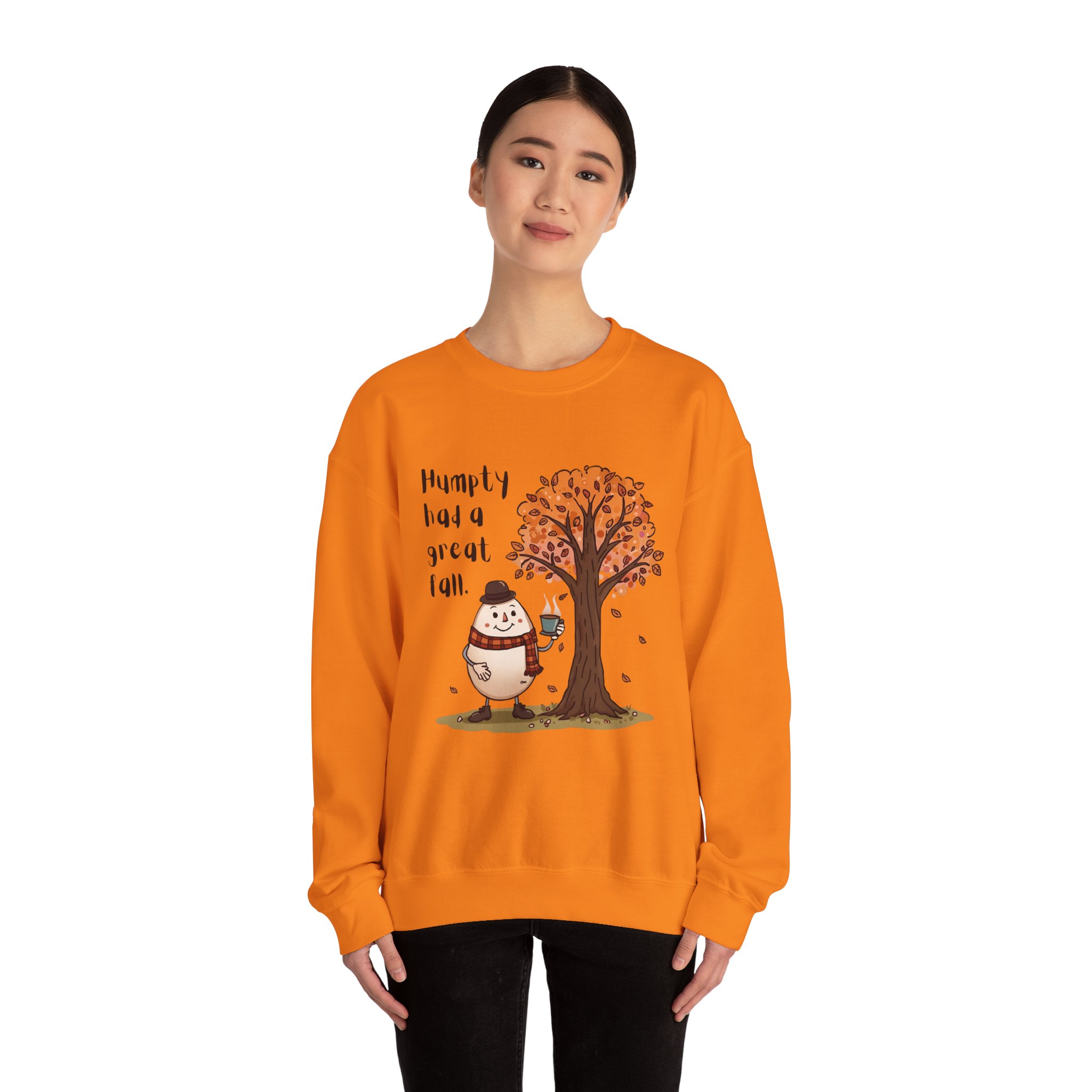 Humpty had a great Fall-Crewneck Sweatshirt - Image 28